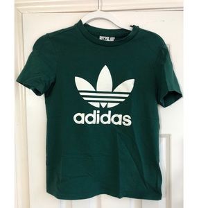 Green Adidas Originals Tshirt